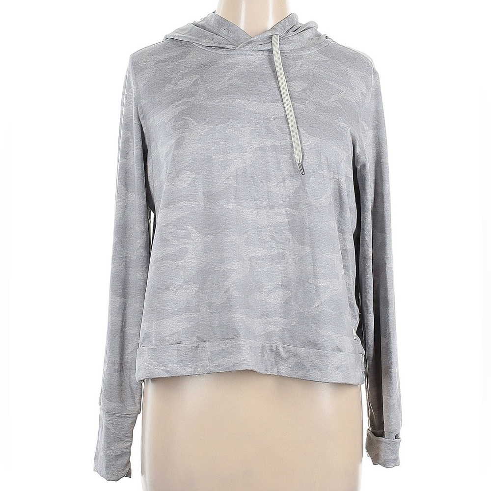 Vuori Halo Essential Hoodie Pale Heather Camo XL